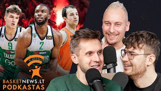 Istoriniai „Žalgirio” skaičiai ir kiti Eurolygos fenomenai  BasketNewslt podkastas [upl. by Alyakcm]