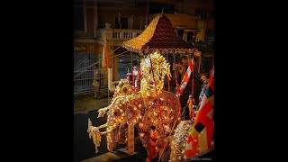 Kandy Esala Perahera 2021  5th Randoli Perahera [upl. by Wolcott]