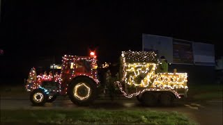 Tractor lichtstoet BreeBocholt 2023 [upl. by Rebma78]