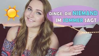 DINGE die NIEMAND im SOMMER sagt  AnnaXO 2015 [upl. by Jurdi]