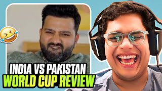 INDIA VS PAKISTAN WORLD CUP REVIEW [upl. by Kralc]