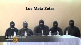 Mexico parades Zeta killers on camera [upl. by Afirahs]