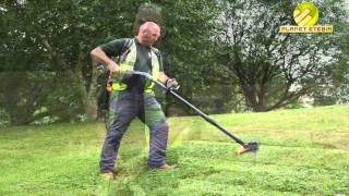 Pellenc UK  Excelion battery powered grass strimmer  South Hams District Council [upl. by Uhthna]