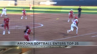 Arizona Softball enters Top 25 rankings ahead of Hillenbrand Invitational [upl. by Ardle]