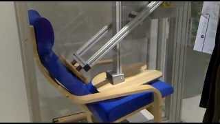 IKEA chair testing machine [upl. by Lloyd]