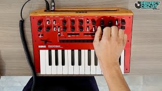 Korg Monologue Analog Synth Demo [upl. by Grimonia619]