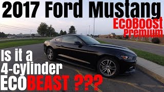 2017 Ford Mustang EcoBoost Premium 060 amp Review [upl. by Moretta]