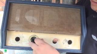 Vid 1 Record Player Spraying The Dansette Stereophonic [upl. by Elagibba975]