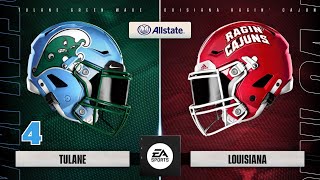 The Battle Against the Louisiana Raging Cajuns College Football 25 Gameplay [upl. by Darlleen]