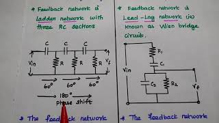 EDC  Comparison of RC Phaseshift Oscillator and Wein Bridge Oscillator  EC3353  RC Oscillators [upl. by Notlrahc779]