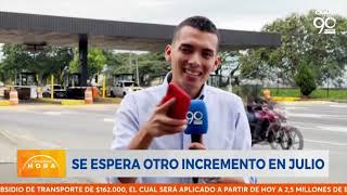 Aumento del salario minimo gasolina y peajes en Colombia [upl. by Kilan]