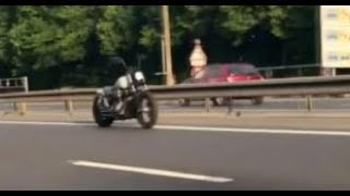 Riderless ‘ghost’ motorcycle spotted on Paris street [upl. by Opaline595]