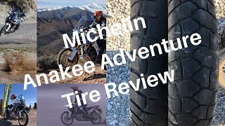 Michelin Anakee Adventure Tire Review [upl. by Minta]