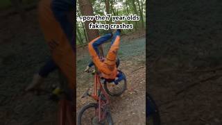 mtb crash fyp [upl. by Lekcar]