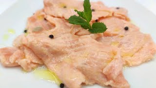 carpaccio di salmone marinato [upl. by Volney]