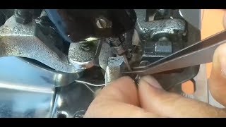 how to change needle in an overlock machine  overlock machine needle change [upl. by Rape]