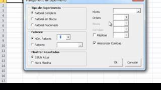 Planejamento do Experimento  Fatorial Completo DOE [upl. by Alokin669]