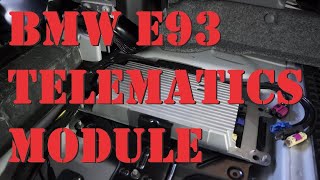 2012 BMW E93 Telematics Control Module [upl. by Asoramla507]