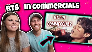 BTS In Commercials Compilation REACTION [upl. by Ayotaj]