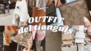 Buscando el outfit para año nuevo  Yendo a distintos tianguis de Tijuana por una semana [upl. by Esinek]