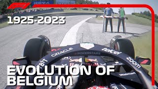 Evolution Of Belgium F1 1925  2023 [upl. by Tohcnarf]