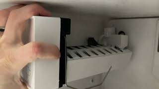 How To Install A Frigidaire Ice Maker In A Frigidaire Freezer [upl. by Suneya897]