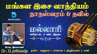 Nadhaswaram Music  Mangala Vadyam  Nadaswaram Thavil Music [upl. by Swope]