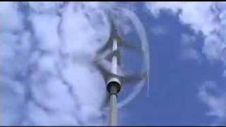 Vertical Axis Wind Turbine Helix Lift Type VAWT [upl. by Brooking]