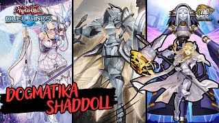 YUGIOH DUEL LINKS DOGMATIKA SHADDOLL DUEL LINK LOCK BOARD AND NEGATE [upl. by Kuehn516]