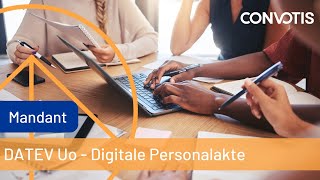 Kurs zu DATEV Unternehmen online Mandant  Digitale Personalakte [upl. by Kissner]