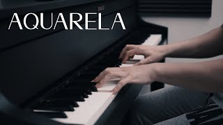 Aquarela  Toquinho  Piano e Teclado Cover  PiaNostalgia [upl. by Dira]