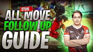 TEKKEN 8 Steve All Free Follow Ups Guide And Tips [upl. by Behrens]