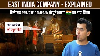 East India Company History in Hindi British East India Company क्या है Explained in Simple Words [upl. by Anelyak]