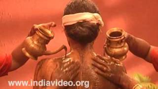 Ayurveda massage ayurvedic therapy Trisha Kerala [upl. by Riem]