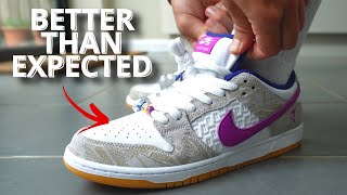 Nike SB Dunk Low quotRayssa Lealquot  PURE PLATINUM REVIEW [upl. by Claudio]