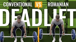 Romanian Deadlift Vs Deadlift — Their Main Difference [upl. by Anelyak916]