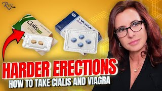 Harder Erections Viagra amp Cialis work but hear tips on how to take them from these doctors [upl. by Alicsirp]