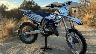 Preparando la Yz 125 para hacer Enduro [upl. by Erbua]