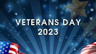 Veterans Day Ceremony 2023 [upl. by Eugenides]