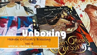 Unboxing Mxtx TGCF Vol8 English Translation [upl. by Ardiek802]