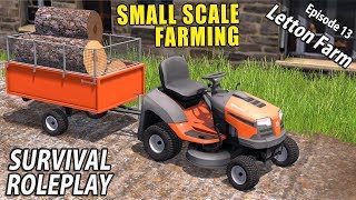 SMALL SCALE FARMING  Survival Roleplay  Farming Simulator 17  Letton Farm  Ep 13 [upl. by Aliakim]