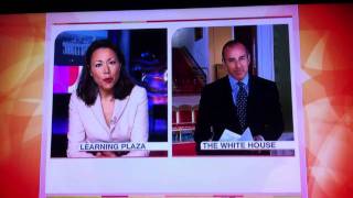 Ann curry gets schooled by matt Lauer [upl. by Otrebogad]