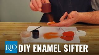 DIY Enamel Sifter [upl. by Acimaj]