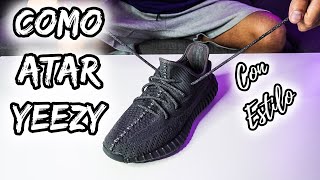 10 COOL WAYS HOW TO LACE ADIDAS YEEZY 350  ADIDAS YEEZY BOOST 350 LACING [upl. by Divaj]