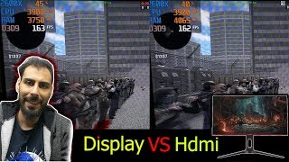 Oyuncu Monitörü HDMI VS DISPLAY Hangisi Daha İyi Kablo Farkı Rampage RM165 [upl. by Bancroft]