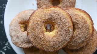 Low Carb Keto DONUTS  Cinnamon Sugar Donut Recipe  Easy Keto Recipes For Breakfast or Dessert [upl. by Lanita]