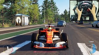 F1 Car The Crew 2  Logitech g29 gameplay [upl. by Eterg]