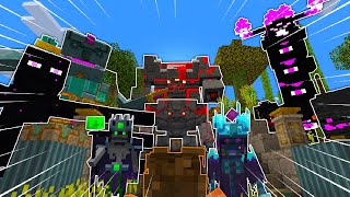 I Fought EVERY Minecraft Dungeons Bosses In Minecraft and made a Tierlist [upl. by Lewiss405]