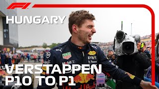 How Verstappen Won From Tenth  2022 Hungarian Grand Prix [upl. by Hpesoy]