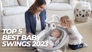 Best Baby Swings 2023  Top 5 Best Baby Swing for Newborn amp Infants 👶 [upl. by Coney381]